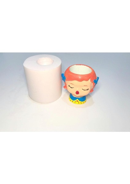 Sukulent Saksı Silikon Kalıbı