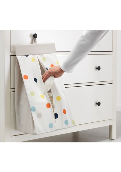 Renkli Bebek Bezi Torbası, 30X52X22 Cm, Pratik ve Şık Tasarım fiyatları