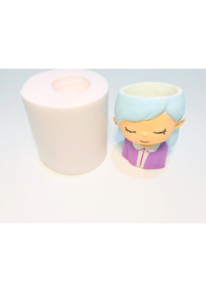 Sukulent Saksı Silikon Kalıbı