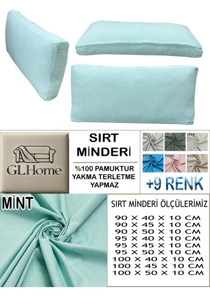 %100 Pamuk Petek 2 Adet Sırt Minderi Kılıfı