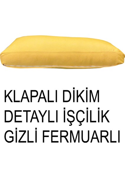 %100 Pamuk Petek 2 Adet Sırt Minderi Kılıfı modelleri