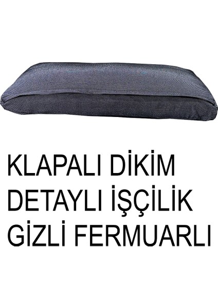 %100 Pamuk Petek 2 Adet Sırt Minderi Kılıfı modelleri