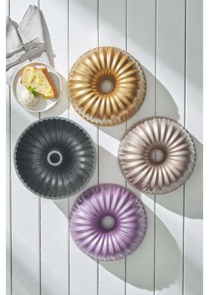 Pembe Döküm Kek Kalıbı, 24 Cm, Dayanıklı ve Şık Tasarım indirimleri