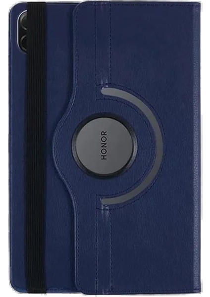 Huawei Honor Pad X8A Kılıf 360 Tablet Deri Kılıf - Lacivert - LORCE2840-3793