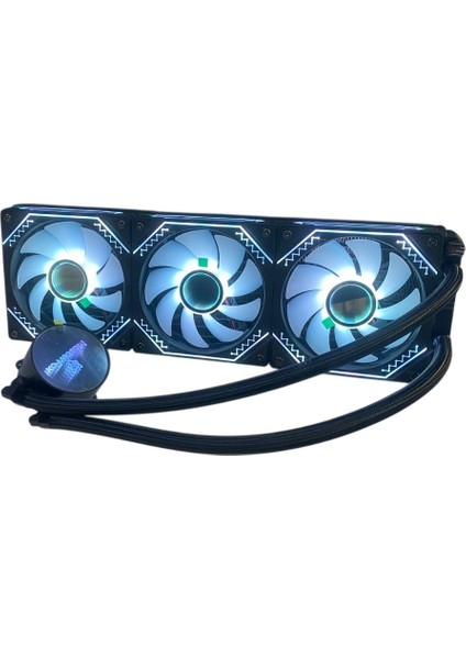 360 mm Masterfox Argb Sıvı Soğutma Siyah (360MM) fırsatları