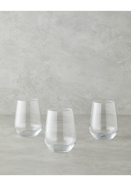 Şeffaf Bardak, 425 Ml, Şık ve Kullanışlı, Dayanıklı, Uzun Ömürlü, Modern Tasarım