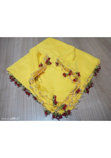 El Emeği Kiraz Oyalı , Boncuklu Yazma , Tülbent ,fular ,yemeni, Mevlüt Örtüsü 4 Kenarı Oyalı fiyatları