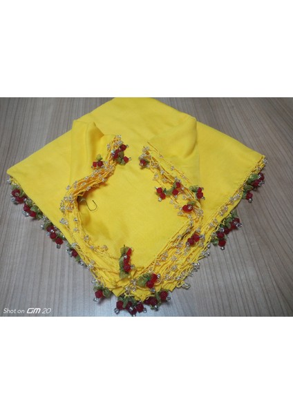 El Emeği Kiraz Oyalı , Boncuklu Yazma , Tülbent ,fular ,yemeni, Mevlüt Örtüsü 4 Kenarı Oyalı fırsatları