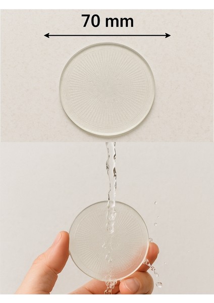 4 Adet Halı Altı Kaydırmaz Şeffaf Ped Kayma Önleyici Yıkanabilir Silikon Mat Paspas Sabitleyici 70 mm modelleri