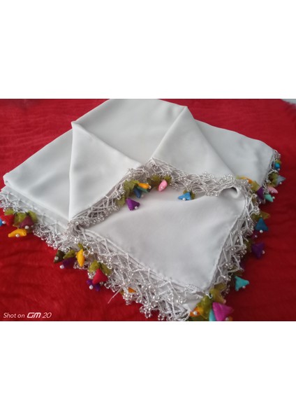 El Işi Muska Kurdela Boncuklu Yazma El Emeği Çember Oyalı Tülbent