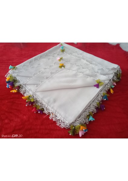 El Işi Muska Kurdela Boncuklu Yazma El Emeği Çember Oyalı Tülbent fırsatları