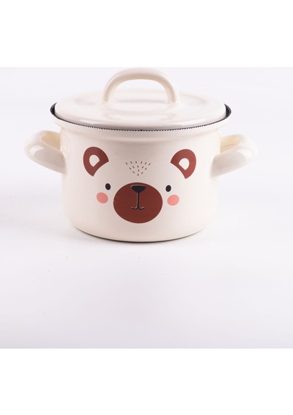 Mini Bebek Tenceresi 12CM 850 ml Bej Renkli, Sağlıklı ve Hafif Kullanım fırsatları