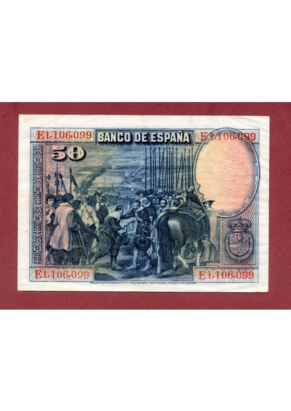 Spaın Ispanya 50 Pesetas 1928 – Au/ça fiyatları