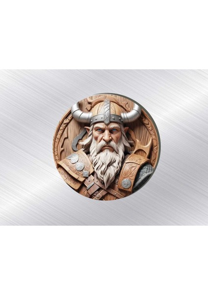 3 Adet 6x6 cm Uv Baskılı Ahşap Magnet V6