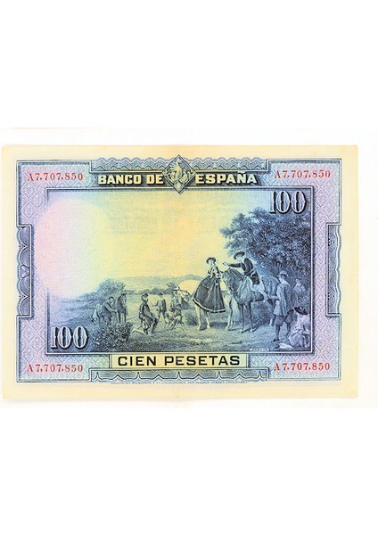 Spaın Ispanya 100 Pesetas 1928 – Au/ça fiyatları