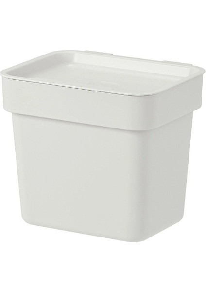 Açık Gri 3 Lt Atık Ayırma Kutusu, Pratik ve Şık Geri Dönüşüm Çözümü