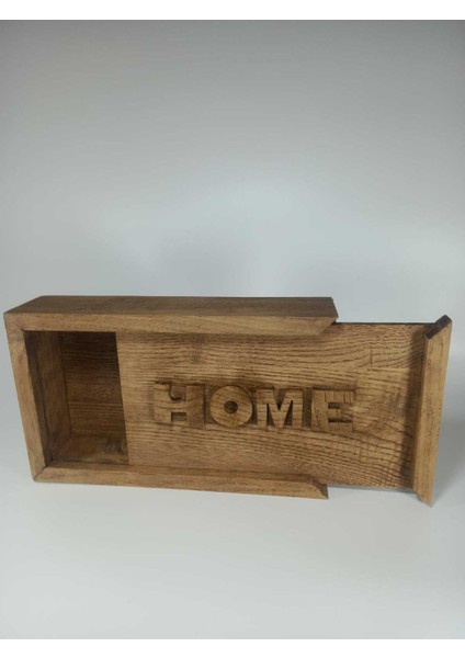 Ahşap Kapaklı Çok Amaçlı Kutu 25X15, Baharat, Dikiş ve Çeyiz Düzeni fırsatları