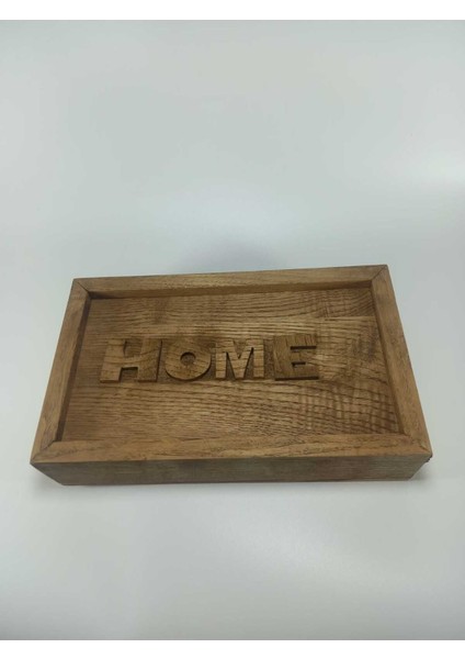 Ahşap Kapaklı Çok Amaçlı Kutu 25X15, Baharat, Dikiş ve Çeyiz Düzeni