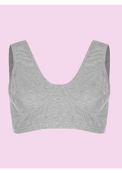 Ceylanoğlu %100 Pamuk Yarım Atlet Sütyen 270 (6 Adet)