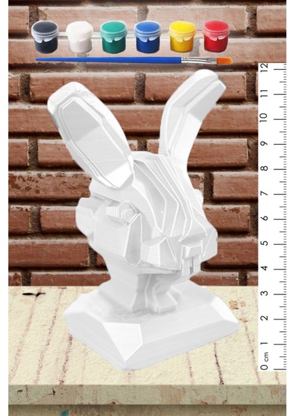 Geometrik Tavşan Figür Yetişkinler Için Boyama Seti, Sanatsal Hobi, Büyükler Için Boyama, Mandala