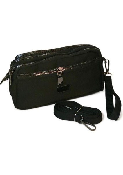 Saten 4 Bölmeli Özel Ayarlanabilir Hem Omuz Hem Kol Askılı Kalemlik El Çantası modelleri