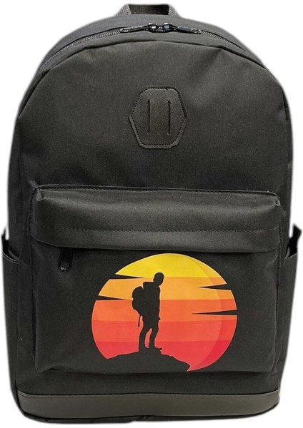 Gün Batımı Desen Detaylı Su Geçirmez Kumaş Espak Model Sırt Çantası fiyatları