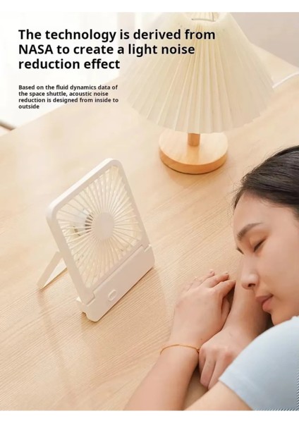 Taşınabilir Masa Fanı Ultra Sessiz Küçük Masa Fanı