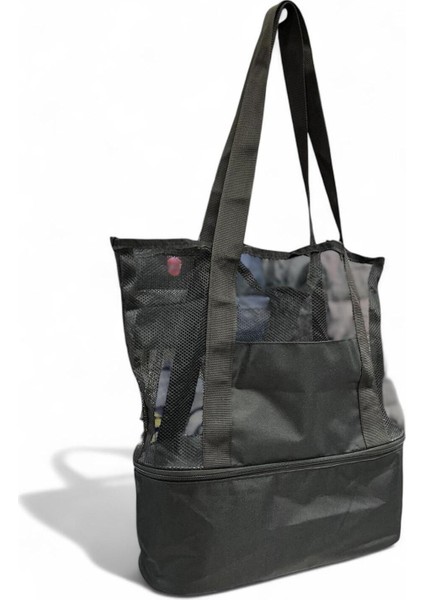 Özel Soğutma ve Sıcak Tutma Özelliği Bulunan Geniş Plaj Çantası fırsatları