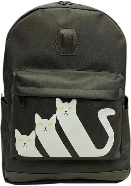 Kedi Desen Detayı Su Geçirmez Kumaş Espak Model Sırt Çantası fiyatları