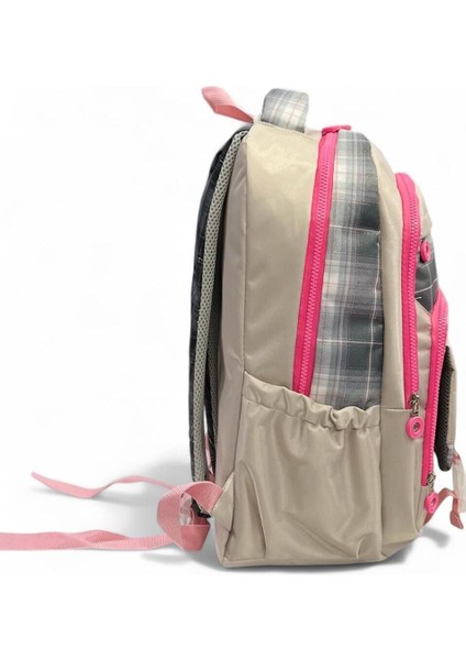 Erkek / Kız Ortaokul Geniş Cepli Desenli 5 Cepli Okul , Sırt, Çantası modelleri