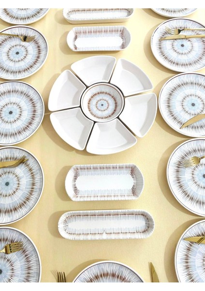 12 Kişilik 23 Parça Kahvaltı Takımı, Şık ve Kullanışlı Ev Seti fiyatları