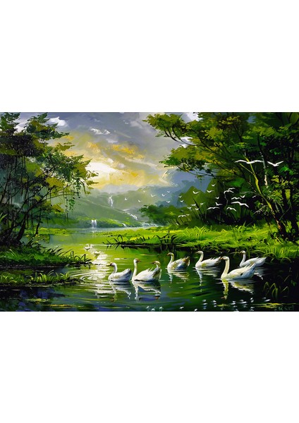 Dekoratif Manzara Kanvas Tablo