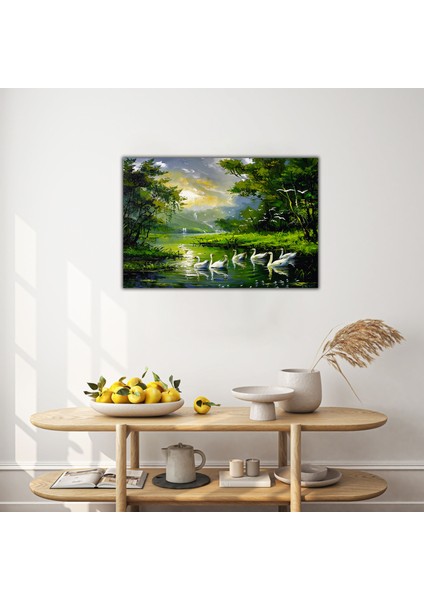 Dekoratif Manzara Kanvas Tablo modelleri
