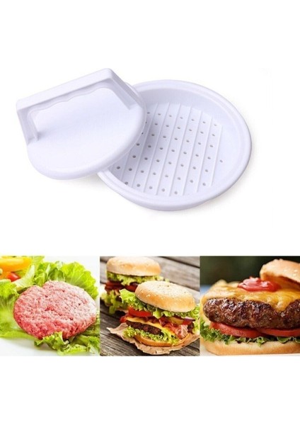 Pratik Hamburger Kalıbı ve Köfte Presi, Kolay ve Hızlı Şekillendirme Aparatı