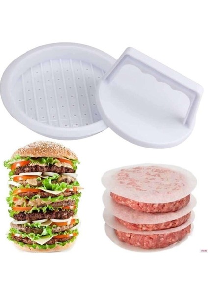 Pratik Hamburger Kalıbı ve Köfte Presi, Kolay ve Hızlı Şekillendirme Aparatı