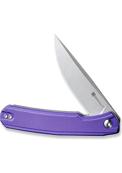 Scitus Flipper Knife Purple G10 Handle Çakı fırsatları