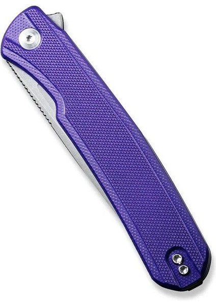 Scitus Flipper Knife Purple G10 Handle Çakı indirimleri