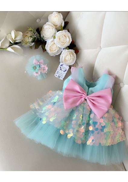 Deniz Kızı Konsept Tasarım Elbise Doğum Günü Düğün Elbisesi