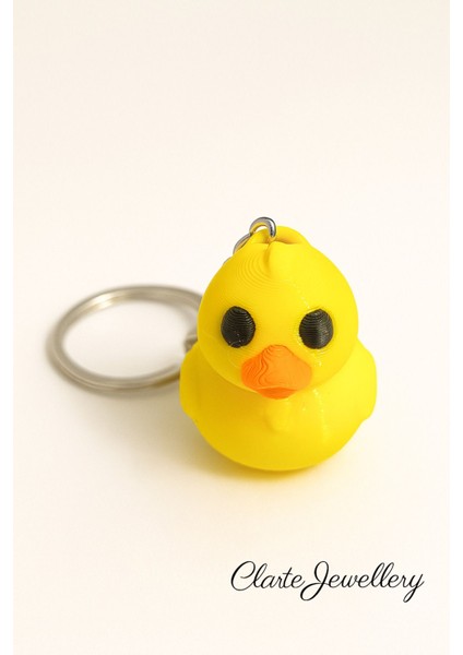 Sevimli Civciv Anahtarlık – 3D Yazıcı Üretimi