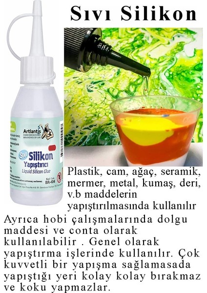 Sıvı Silikon Yapıştırıcı 100 ml 3 Adet Brons Silikon Yapıştırıcı Sıvı 100 gr Plastik Cam Mermer Kağıt Karton Tahta Köpük fiyatları