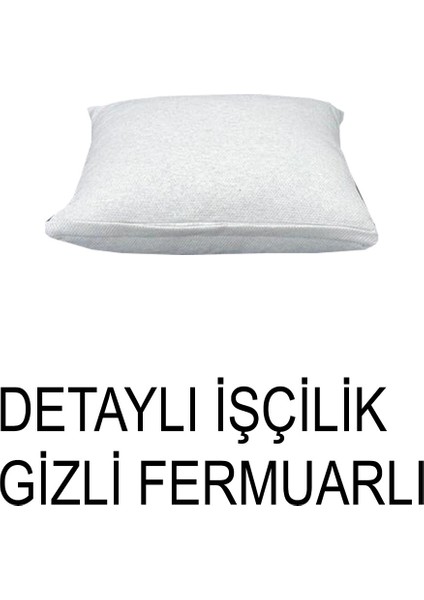 %100 Pamuk Petek 2'li Kirlent Kılıfı modelleri