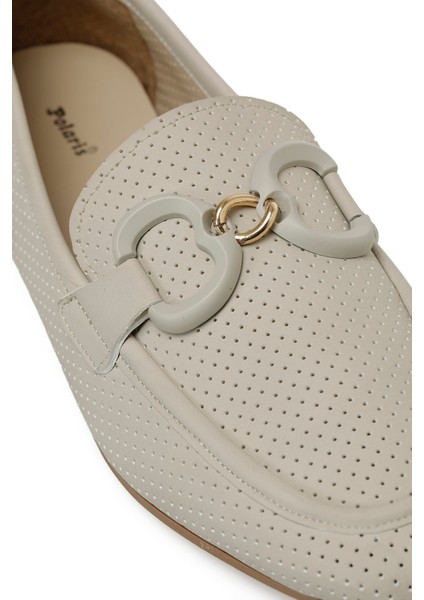 325010.Z 5fx Krem Kadın Loafer