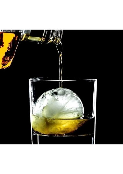 4'lü Yuvarlak Buz Topu Kalıbı, Buzluk ve Sunum Için Şeffaf Tasarım fırsatları