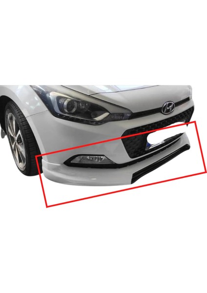 Hyundai I20 2014-2020 Yarasa Ön Tampon Eki (( Boyasız ))