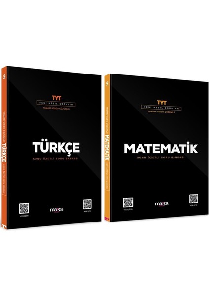 Tyt Türkçe ve Matematik Soru Bankası Seti 2 Kitap