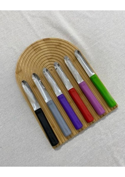 Plastik Saplı Patlıcan, Kabak, Patates, Biber Oyma Bıçağı - Oyacak modelleri