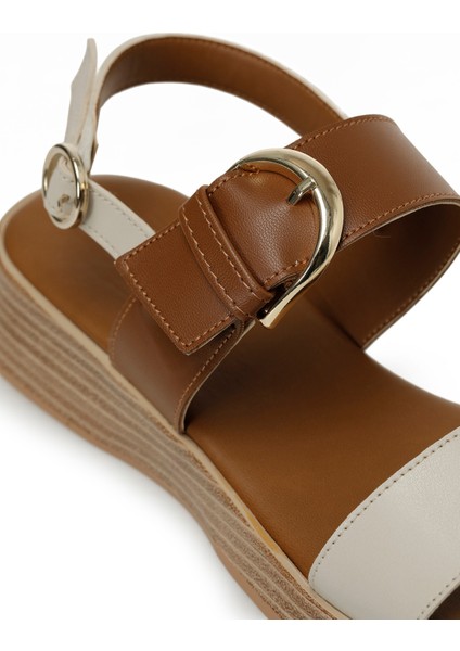 325067.Z 5fx Taba Kadın Dolgu Topuk Sandalet