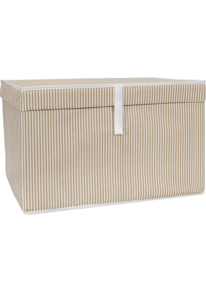 Gri Çizgili Çok Amaçlı Maxi Kutu Seti, Baza Altı Düzenleyici, 2'li indirimleri