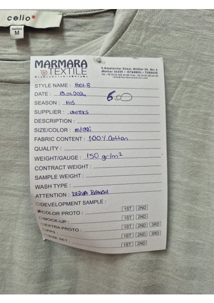 Açık Gri Dokulu Tişört - Çizgi Desenli modelleri