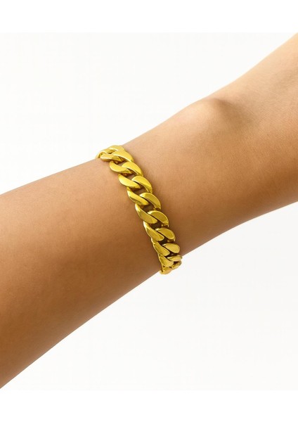 Gurmet Bileklik 925 Ayar Gümüş Altın Kaplama fiyatları